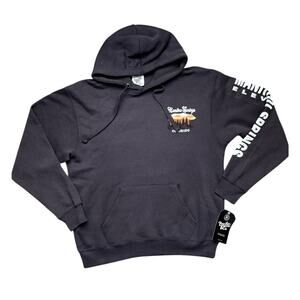 Manitou Springs Colorado Hoodie Mens Medium Pacific & Co 252 Gray Sweatshirt New